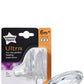 Tommee Tippee Ultra Fast Flow Teats Comfortable Silicone Design For Seamless Breast To Bottle Transition 6m+ - 3-pack