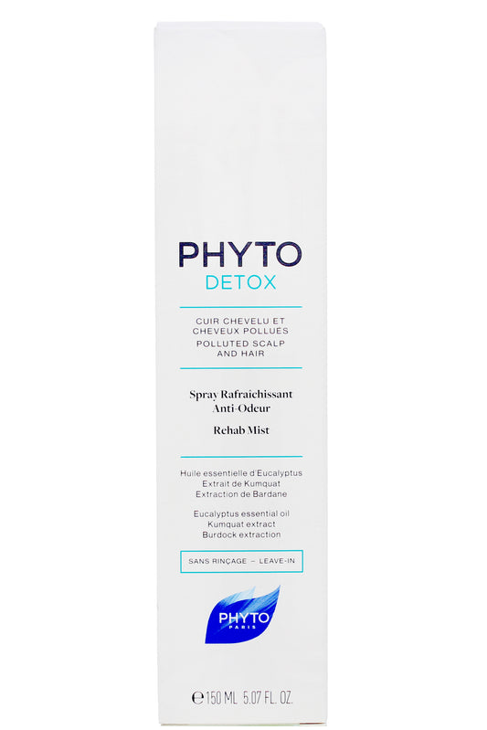 Phyto Detox بخاخ منعش للشعر لانتعاشه وتحييد الروائح مع الأوكالبتوس والأرقطيون 150 مل