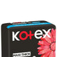 Kotex Maxi Normal Comfort And Clean Wings 30 Pads - Soft And Secure Fit For Comfort