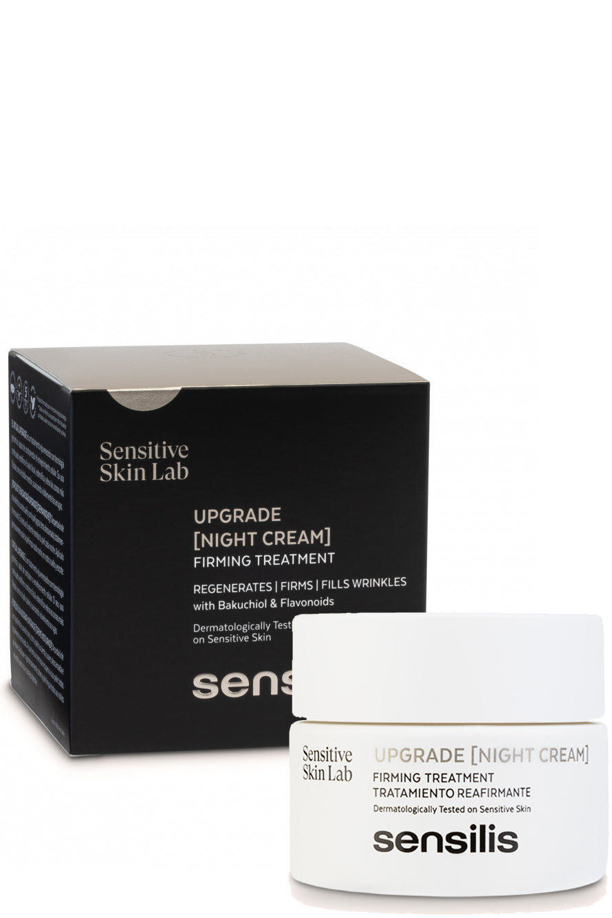 Sensilis Upgrade Night Cream Anti-aging With Bakuchiol & Chronocosmetic Technology 50ml