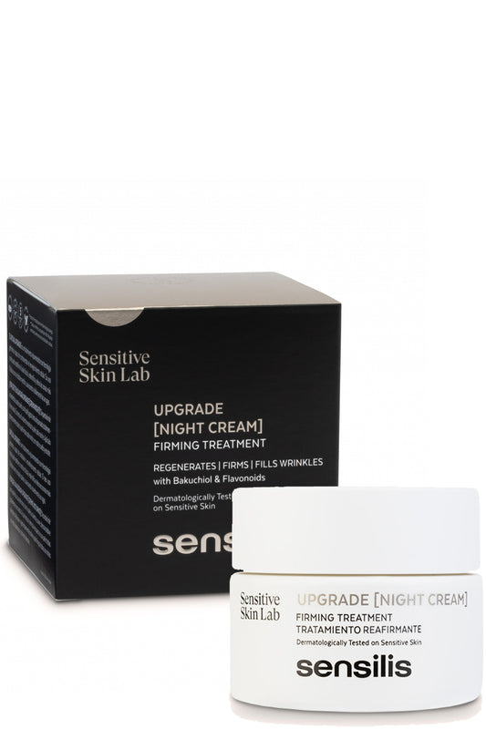 Sensilis Upgrade Night Cream Anti-aging With Bakuchiol & Chronocosmetic Technology 50ml