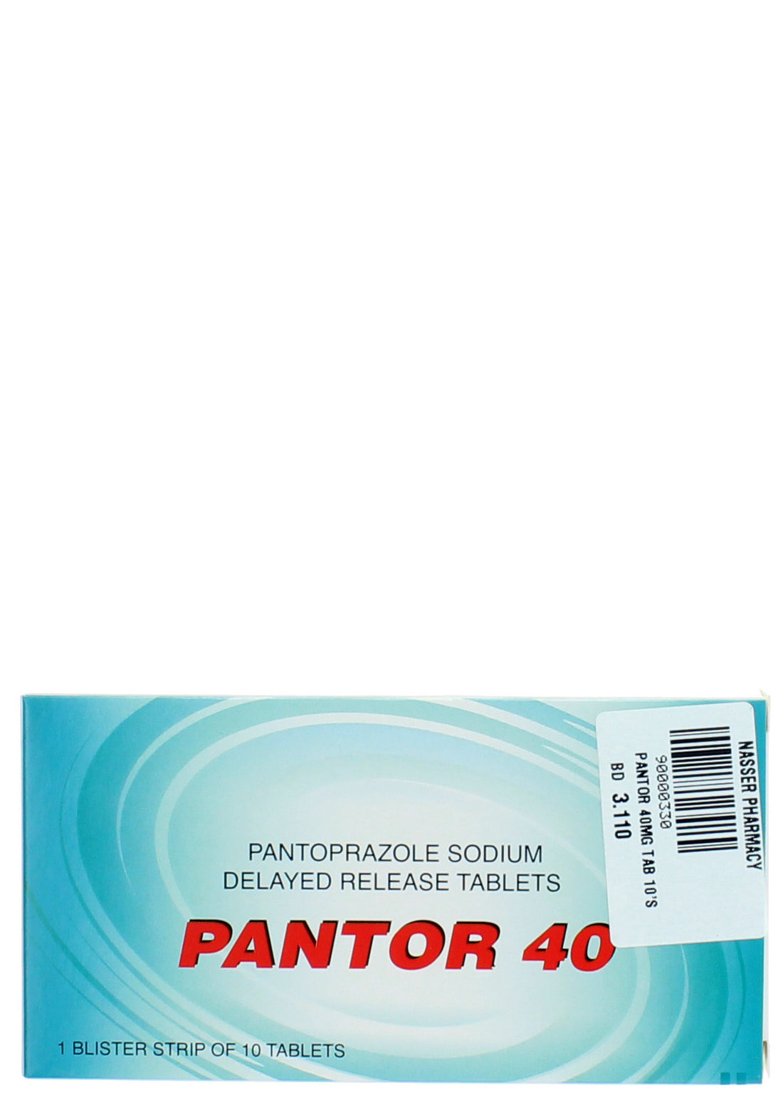 Pantor 40 Mg, 10 Tablets, Blister Pack – Rose Pharmacies