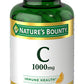 Nature's Bounty فيتامين سي 1000 ملغ لدعم المناعة ومضادات الأكسدة 100 كبسولة