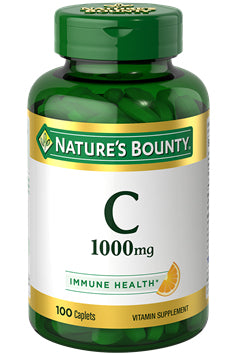 Nature's Bounty فيتامين سي 1000 ملغ لدعم المناعة ومضادات الأكسدة 100 كبسولة