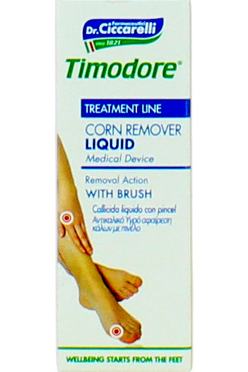 Timodore Corn Remover Liquid, Fast-acting Formula With Salicylic & Lactic Acid, 12 Ml