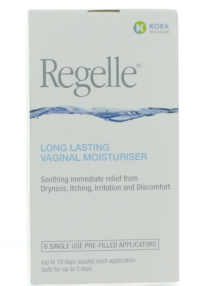 Regelle 6.5 جم، 6 أدوات تطبيق مهبلية مملوءة مسبقًا