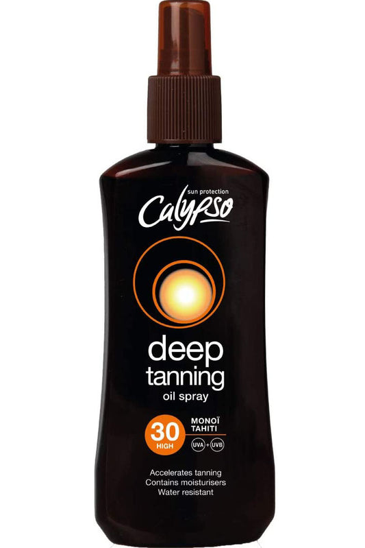 بخاخ زيت مونوي تاهيتي بعامل حماية SPF30 من كاليبسو لترطيب عميق وتركيبة مقاومة للماء 200 مل