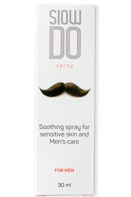 Slow Do Sensitive Skin Spray For Men’s Care - Prolongs Intimacy, Enhanced Sensitivity, 30ml