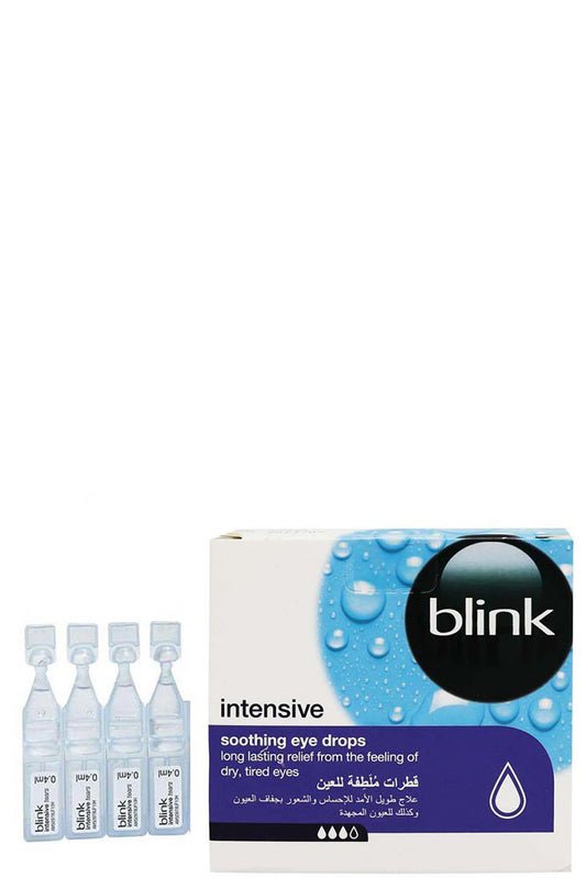 قطرة Blink Intensive Tears، قطرة معقمة ومرطبة للعين 10 مل، زجاجة