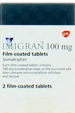 Imigran 100 Mg, 2 Film-coated Tablets, Blister Pack