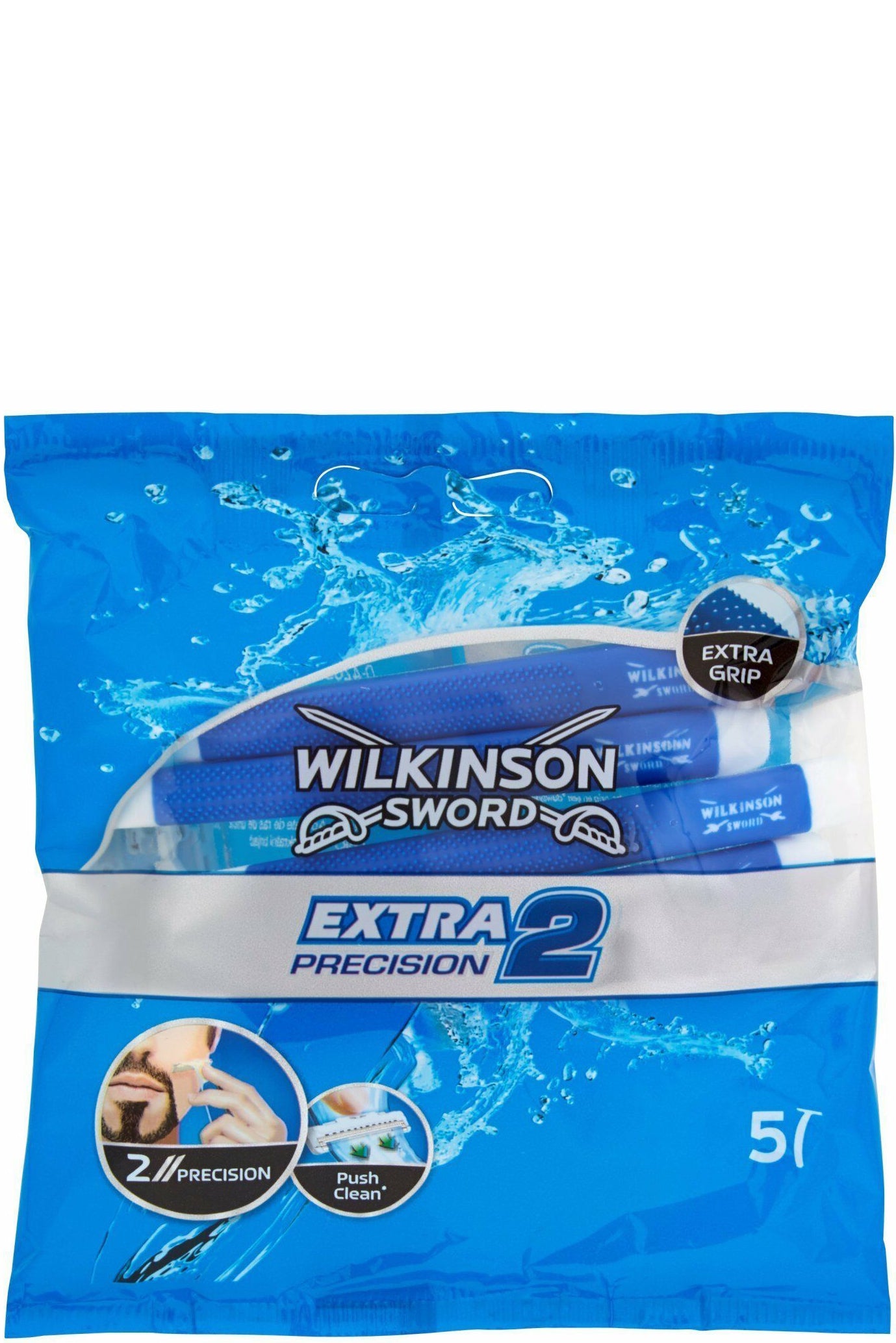 Wilkinson Sword Eii Precision Razor شفرة حلاقة دقيقة بمقبض مريح للاستخدام اليومي