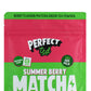 Perfect Summer Berry Flavor Matcha Powder Natural Energy & Focus Antioxidant Green Tea Vegan 75g