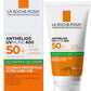 لاروش بوزيه أنثيليوس كريم الترطيب بعامل حماية +SPF50 مع مكسوريل 400 - حماية قصوى من الشمس 50 مل