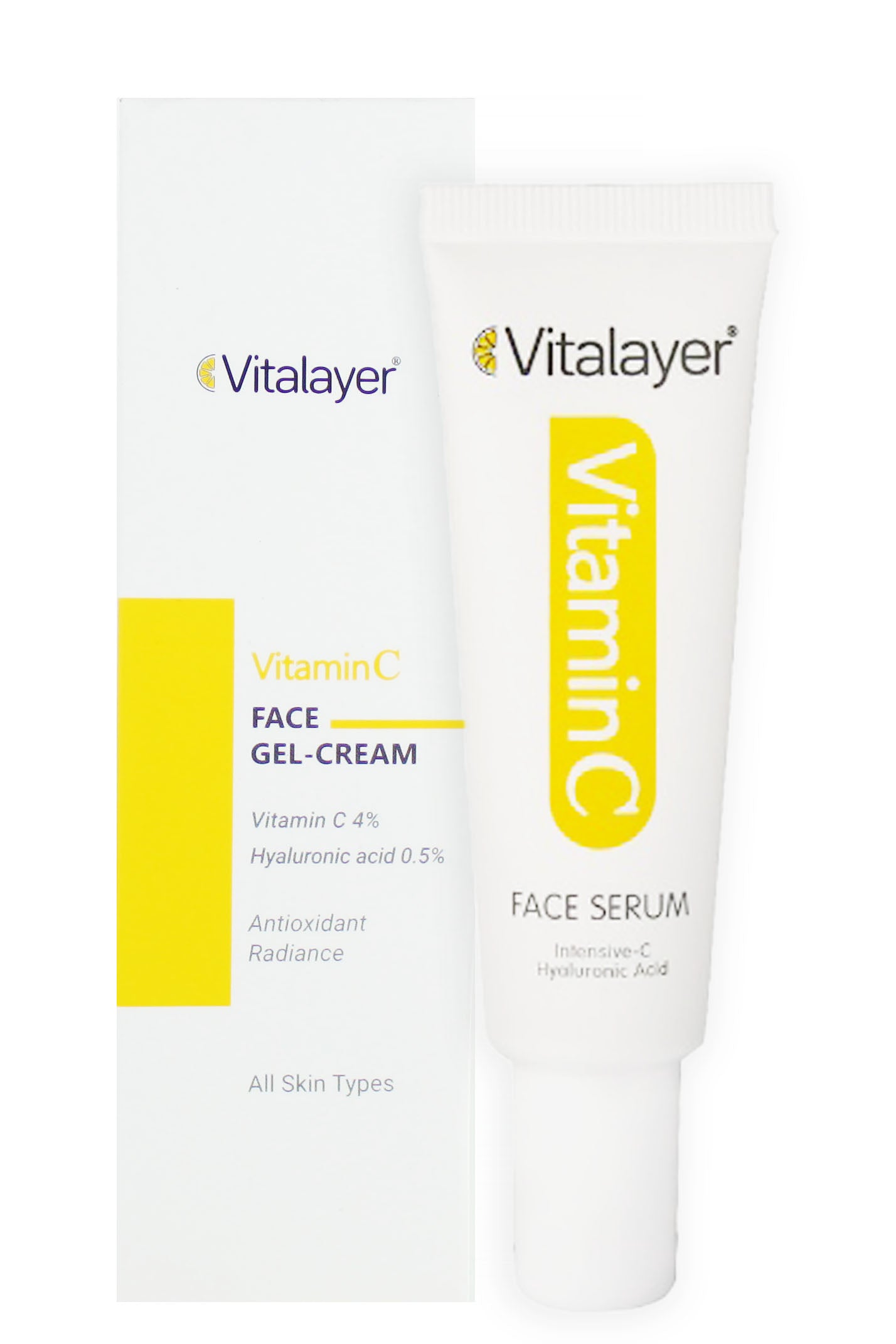 Vitalayer - كريم جل الوجه بفيتامين سي 30 مل