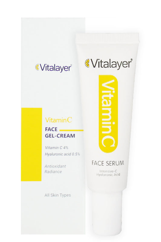 Vitalayer - كريم جل الوجه بفيتامين سي 30 مل