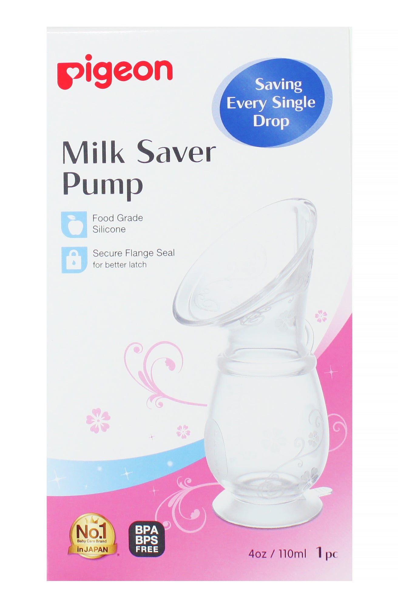 Pigeon Milk Saver Pump Efficient Breastfeeding Aid With Compact Design For Easy Storage