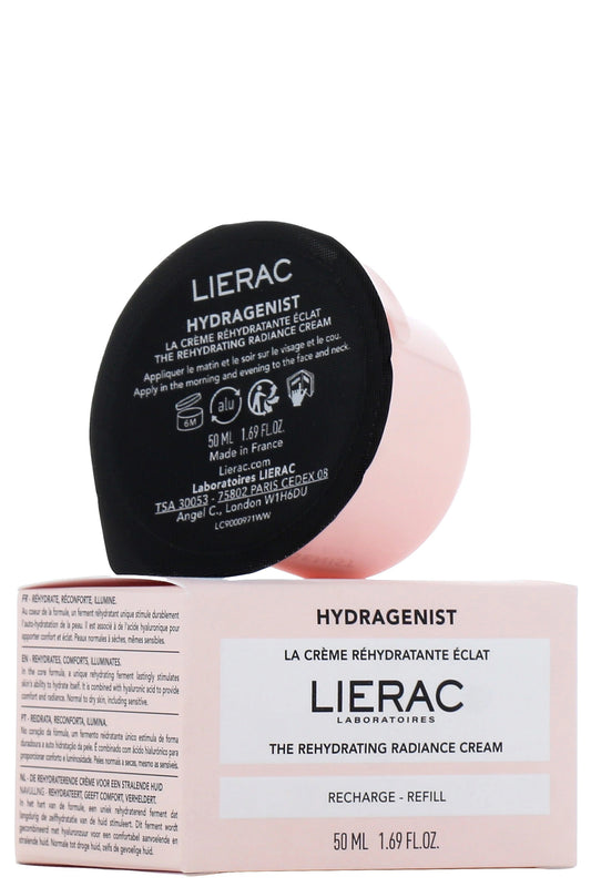 Lierac Hydragenist Rehydrating Cream Refill 50ml - Comfort For Normal To Dry Skin