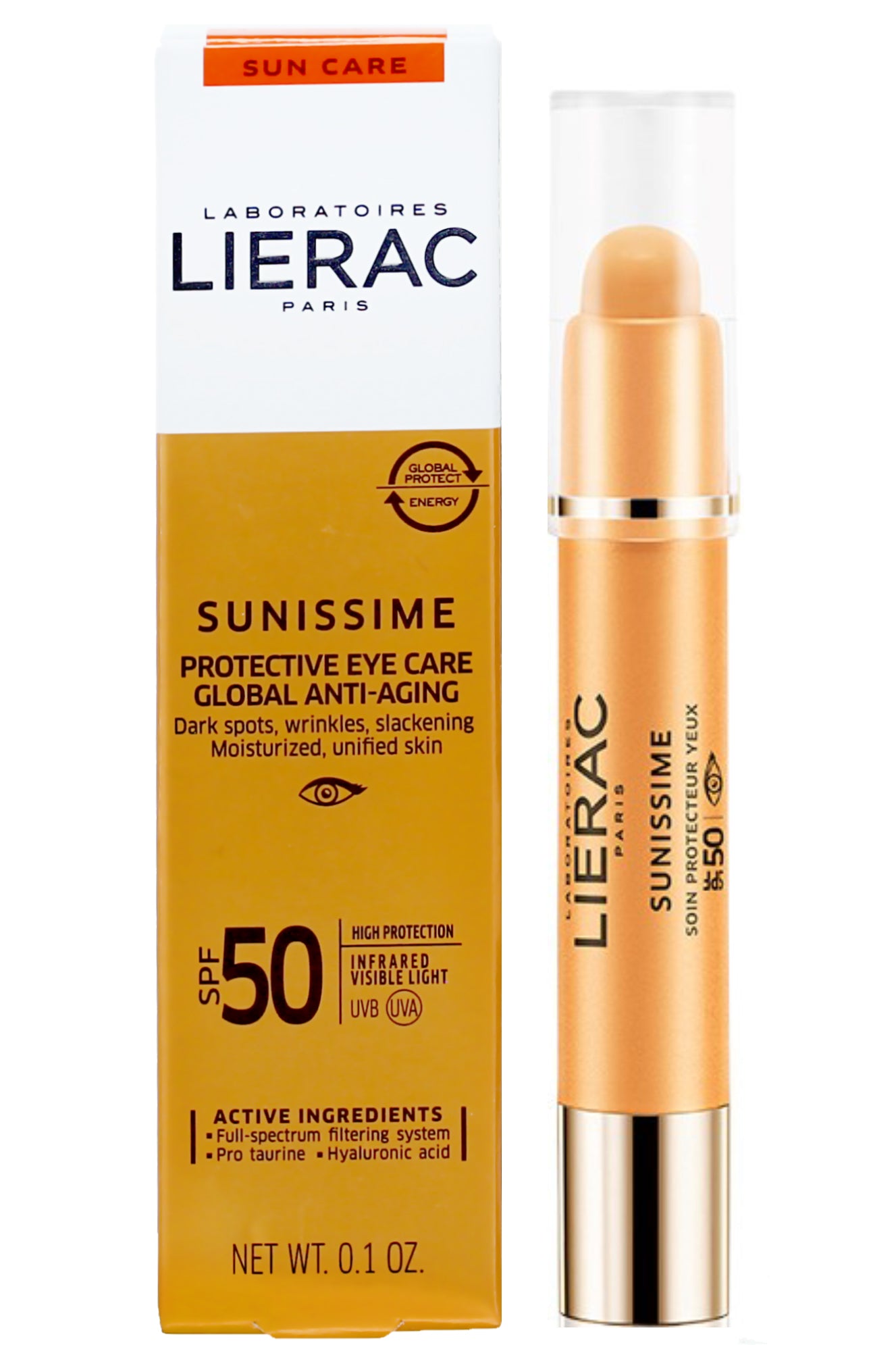 ليراك سانيسيم للعين Spf50 3ج - حماية عالمية للعينين ضد الشيخوخة