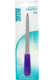 Trim Professional Sapphire Nail File - Dual Surface Gentle Shaping & Smoothing Tool For All Nail Types - Durable, Precision Crafted, Ideal For Natural & Artificial Nails