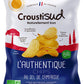 Croustisud Wavy Potato Crisps 100g - Classic, Finely Salted