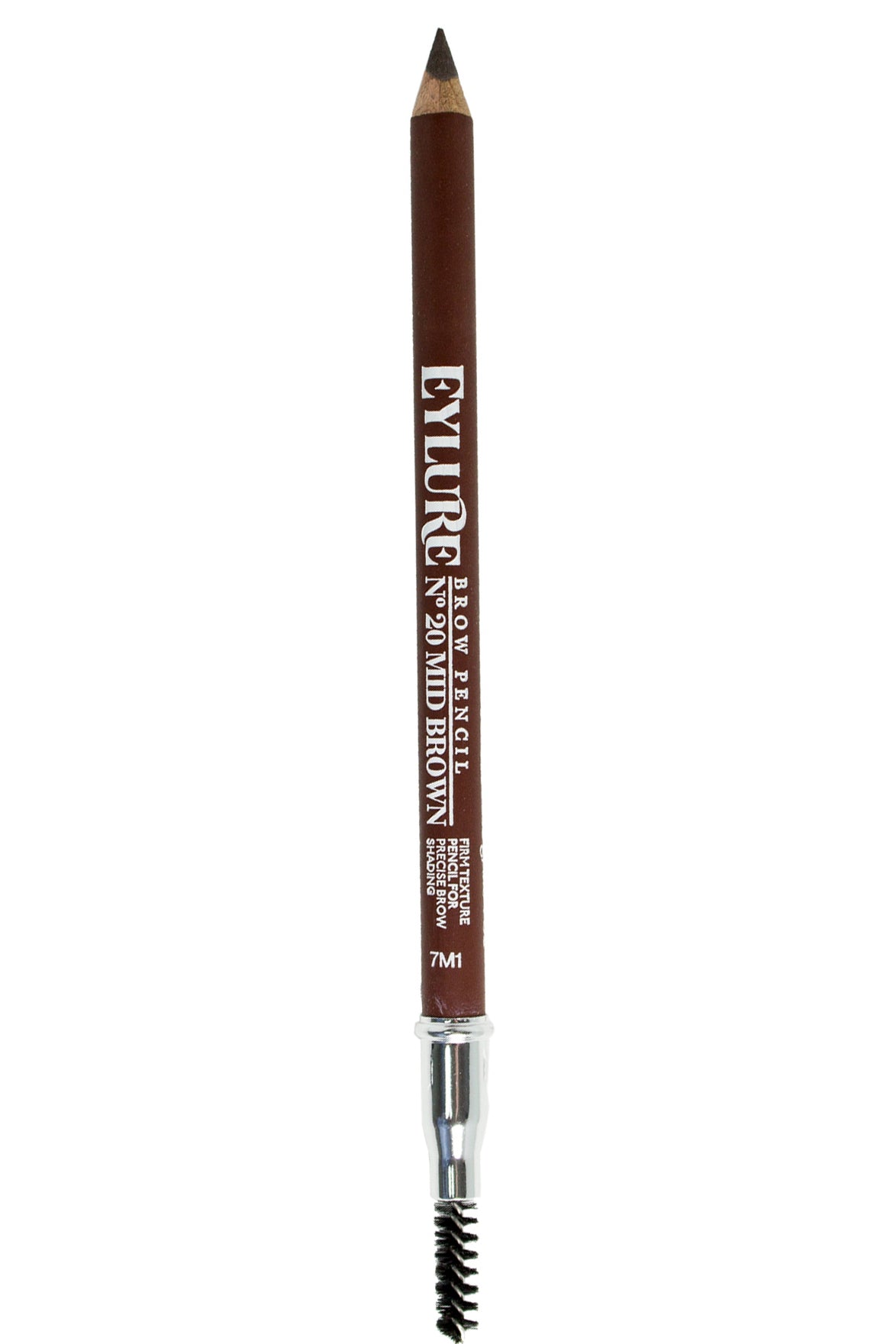 Eylure Firm Brow Pencil Mid Brown - Long-lasting Brow Pencil With Nourishing Oils