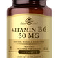 Solgar Vitamin B6 50mg بيريدوكسين لدعم الطاقة وخلايا الدم الحمراء 100 قرص