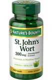 Nature's Bounty St. John's Wort 300mg لدعم توازن الحالة المزاجية 100 كبسولة