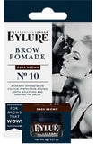 Eylure Brow Pomade بني داكن - لون حواجب كريمي مقاوم للماء يدوم طويلاً