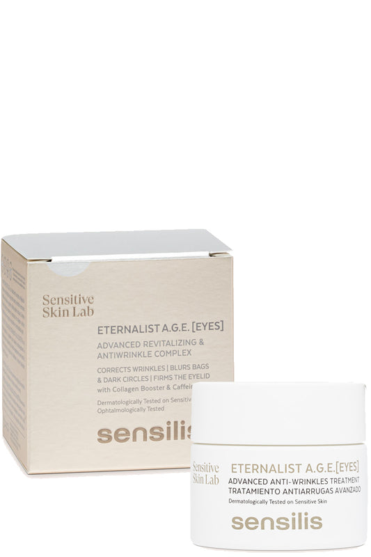 Sensilis Eternalist Eye Contour Cream Anti-wrinkle Collagen Booster 20ml With Caffeine And Allantoin