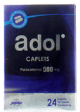 Adol 500 Mg, 24 Caplets, Blister Pack