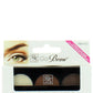 Kiss Rk Go Brow Kit Rich Chocolate Brown - 3 أشكال، بودرتان، شمع لحواجب مثالية