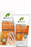 Dr Organic Manuka Honey Hand & Nail Cream 125ml Skin Repair