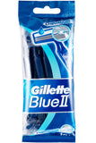 Gillette Blue Ii - 10 قطع لحلاقة بشفرتين بسيطة وفعالة