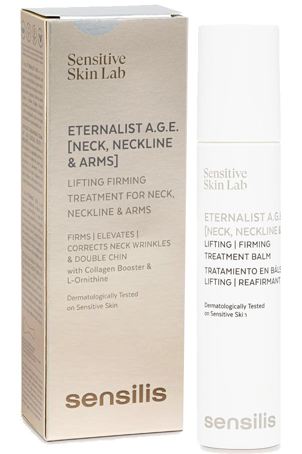 Sensilis Eternalist Neckline Firming Balm Anti-glycation Collagen Boost 50ml Youthful Skin Tightening