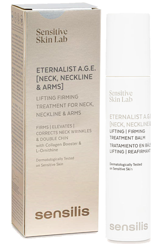 Sensilis Eternalist Neckline Firming Balm Anti-glycation Collagen Boost 50ml Youthful Skin Tightening