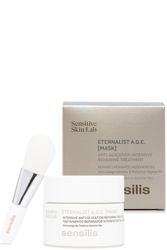 Sensilis Eternalist Face Mask Revitalizing Anti-glycation Treatment With Hydrating Active Ingredients 50ml Mousse Texture