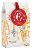 مجموعة هدايا Roger And Gallet Néroli Christmas لعام 2023 - كريم مرطب لليدين وماء عطري بالنيرولي وزهر البرتقال وزهرة الخلود 30 مل و 50 مل بتغليف صديق للبيئة