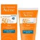 مستحلب واقي شمس من أفين بعامل حماية Spf50+ خالٍ من الزيوت حماية عالية جداً للبشرة الحساسة مع تأثير إطفاء للمعة 50 مل
