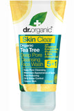 Dr Organic Skin Clear Deep Pore Face Wash 125ml Tea Tree & Grapefruit