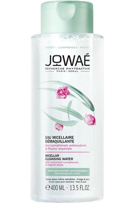 Jowae Micellar Cleansing Water Gentle Makeup Remover With Imperial Peony And Antioxidant Lumiphenols 400ml