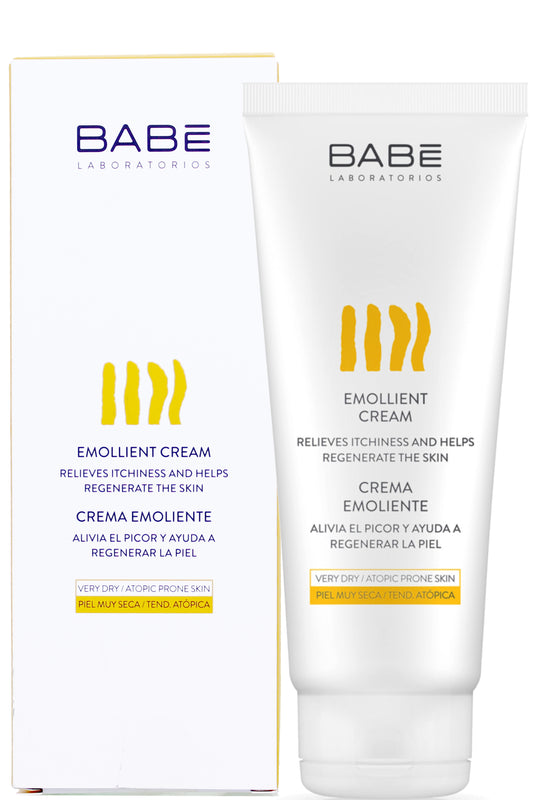 Babe Emollient Cream Intense Hydration With Omega 3, 6, 9 & Shea Butter 200ml