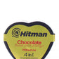 Hitman Energy Chocolate Bar - Quick Energy Boost With Caffeine & Natural Sugars - 24g Premium Chocolate Flavor