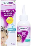 Paranix Lice Shampoo Fast-acting 10-minute Treatment For All Hair Types 100ml Gentle Non-greasy Formula