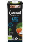 Ecomil Coconut Milk Sugar-free Keto 1l - Organic, Ideal For Keto Diet
