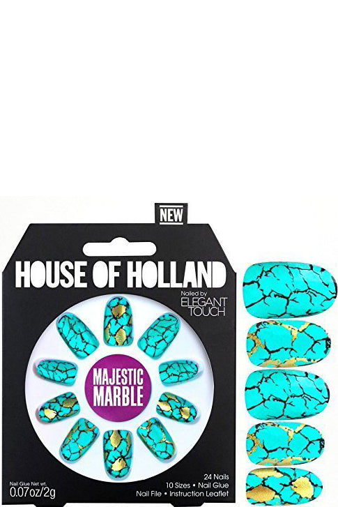 Elegant Touch House Of Holland V Nails - تصميم رخامي فخم