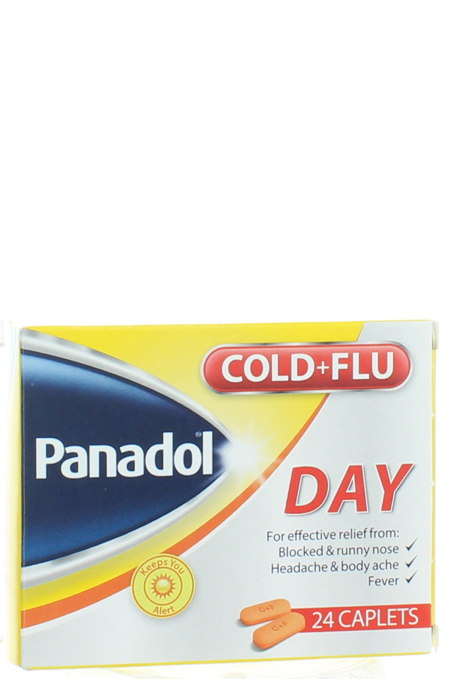 Panadol Cold & Flu Day 500 Mg/25 Mg/5 Mg, 24 Tablets, Blister Pack