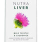 Nutratea Nutra Liver Healthy Liver Function & Detox Herbal Tea With Milk Thistle & Liquorice 20 Biodegradable Tea Bags