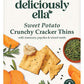 Deliciously Ella Sweet Potato Cracker Thins With Rosemary & Paprika - 100g
