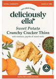 Deliciously Ella Sweet Potato Cracker Thins With Rosemary & Paprika - 100g