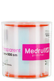 Medrull لاصق طبي شفاف في لفة 5 سم × 5 متر